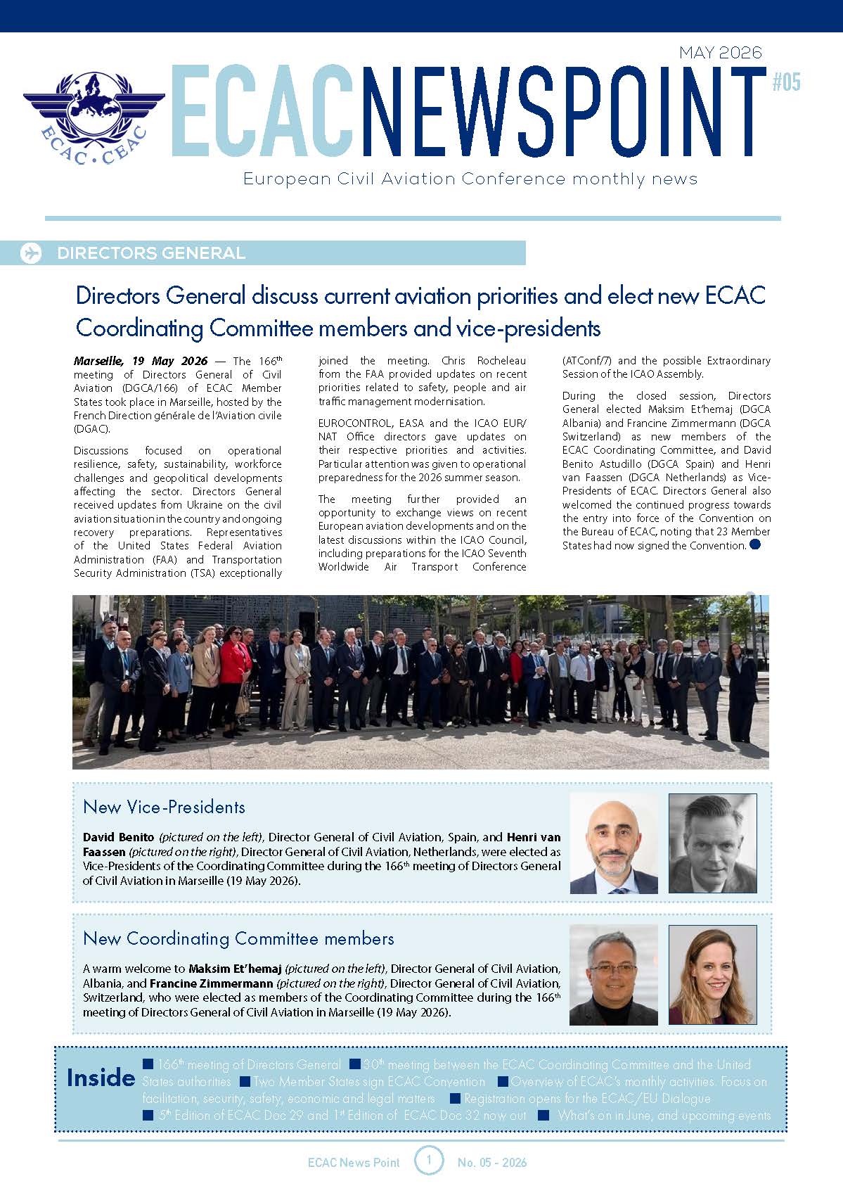ECAC NewsPoint 2025 07-08 cover
